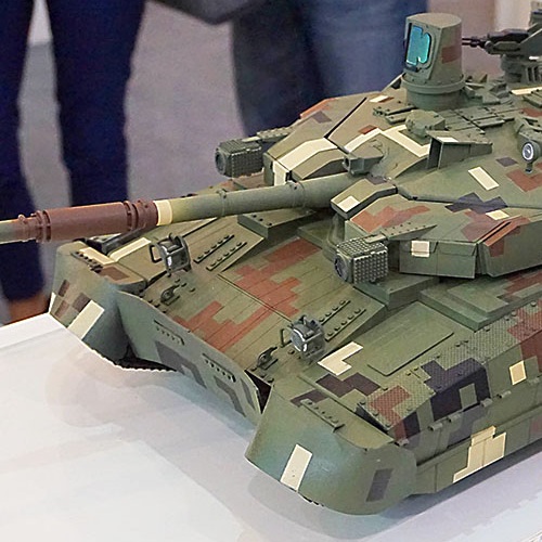 виготовлення моделі танка Оплот