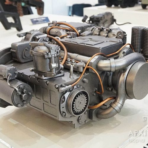 Model of the 3TD engine, ukraine