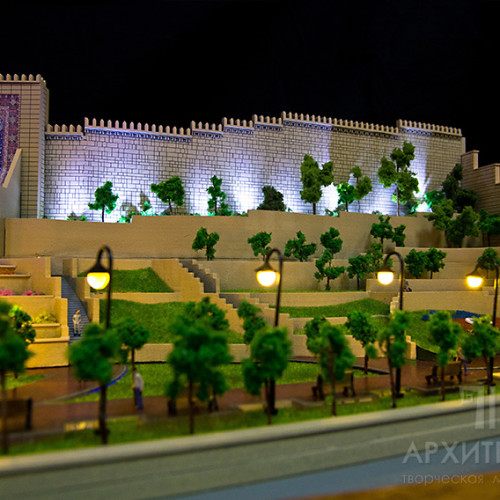 Architectural model of Park