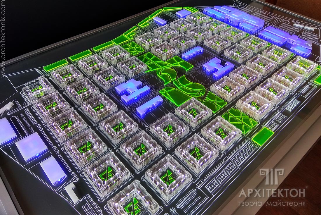 градостроительный макет, заказать Киев