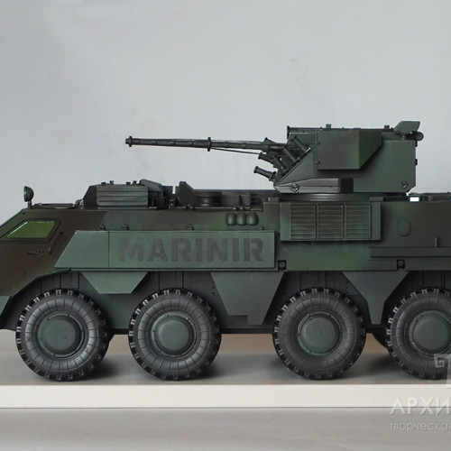 3D printing of the scale model APC-4 to order