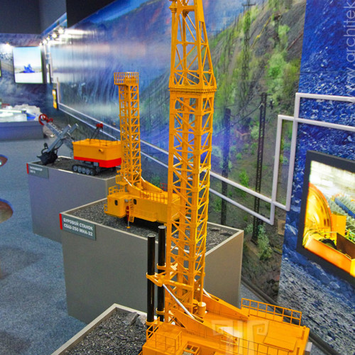 3D printing model of drilling rig