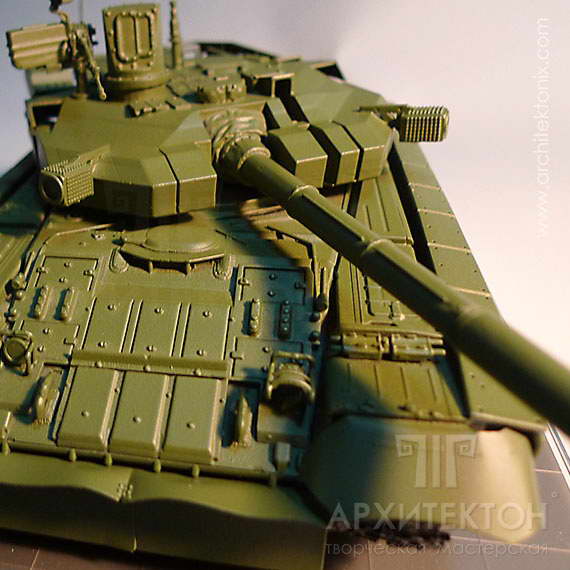 3D printing to Order scale models: tanks, radars, cars, trains, helicopters