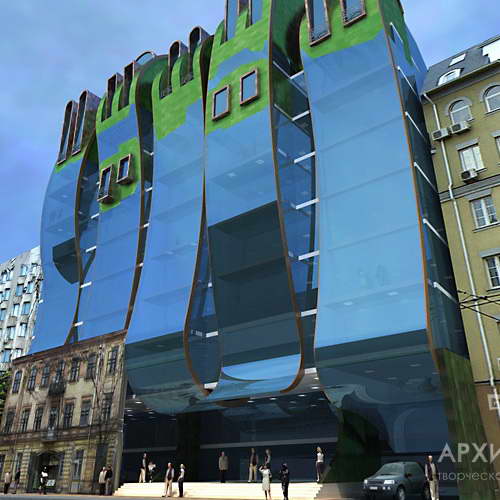 Architectural design of public buildings and residential complexes in Ukraine