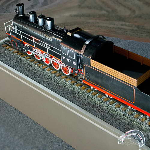 3D print railway models of cars, diesel locomotives, trains