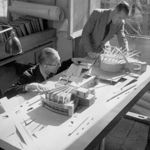 The story of the presentation of the unusual layout of Le Corbusier