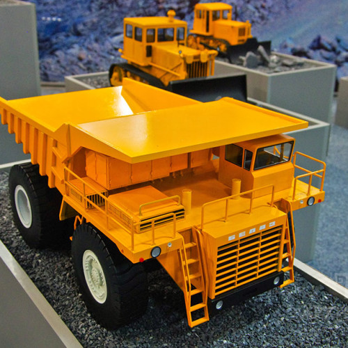 Custom made model of dumper