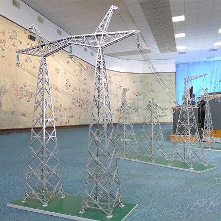 1:30 Scale Model of transmission line