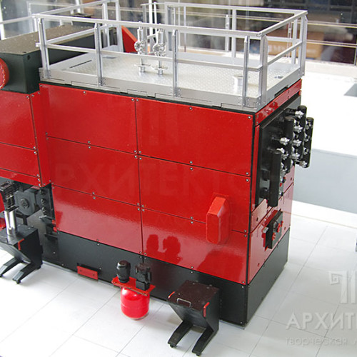 3D printing model of boiler