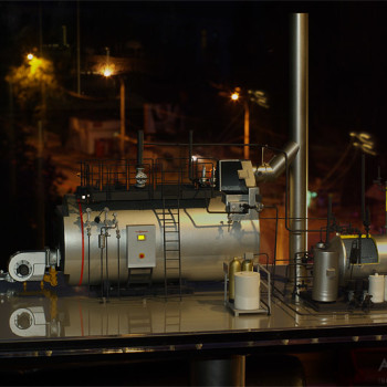 Custom model of VITOMAX 200 boiler