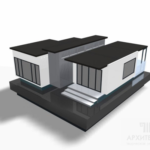 Visualization of the lighting control system model project, for reconciliation, 3D graphics