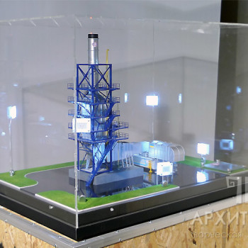 Exhibition model of TEK-6 Power generating sets
