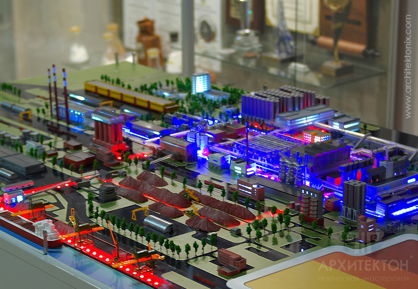 Museum model of the Nilkolayev alumina Plant