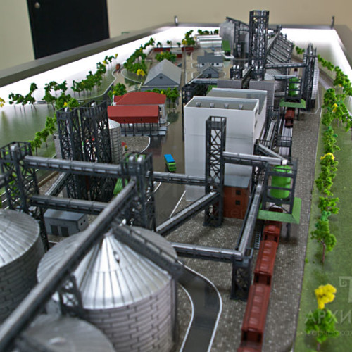 Exhibition model of of elevator