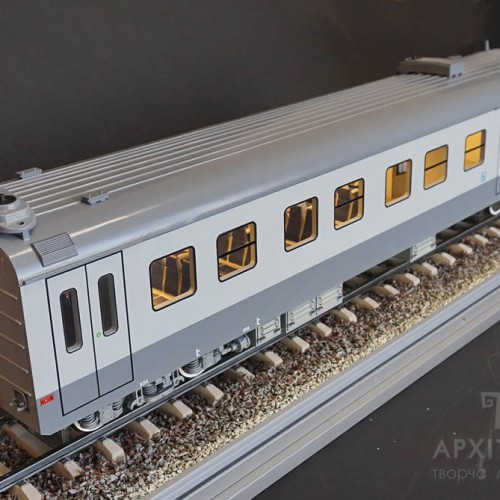 3D printing trains scale model, kiev