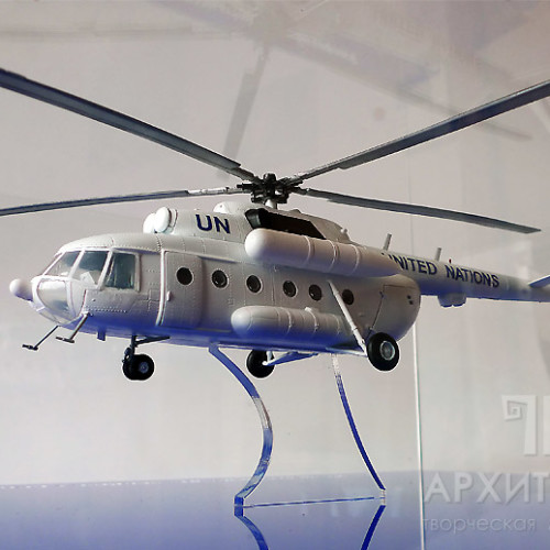 Gift models of Mi-8 helicopter