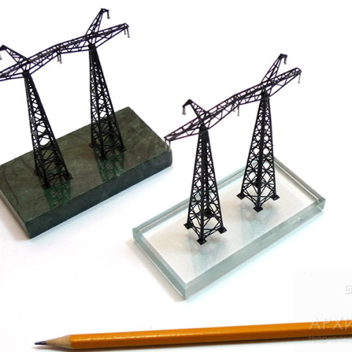 gift model of overhead power line