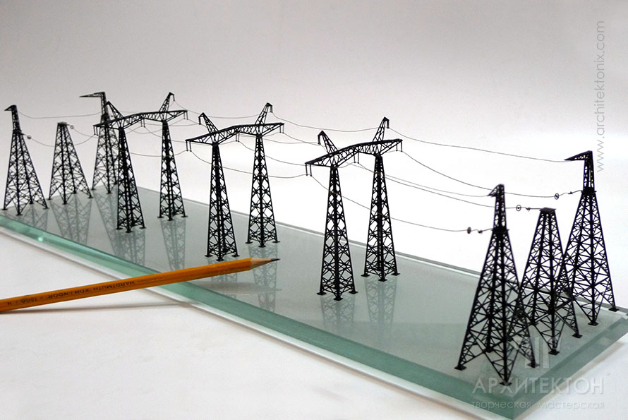Big Gift Model power lines