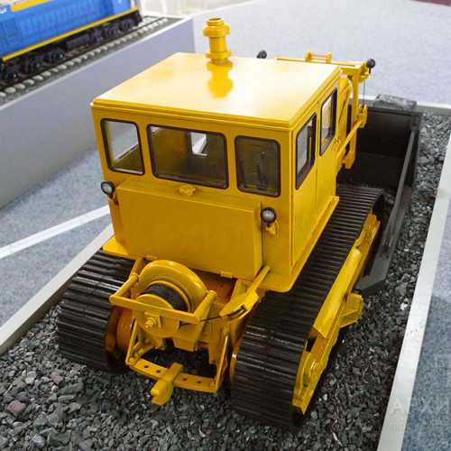 Custom made model of tractor