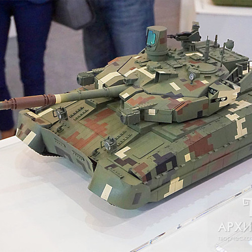 1/15 scale models of “Oplot” tank