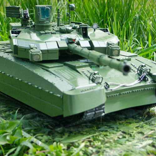 Custom made models of “Oplot” tank