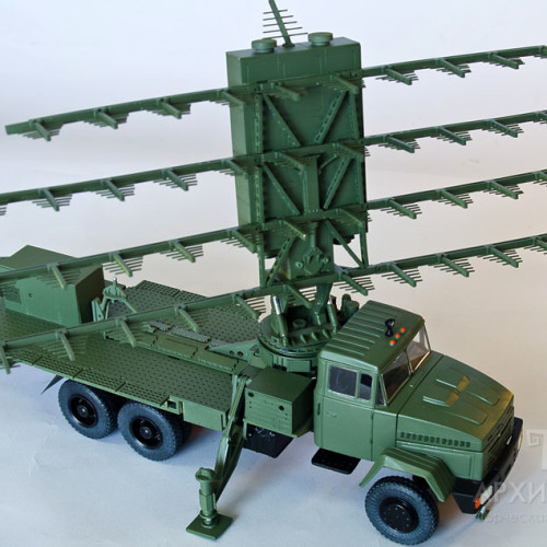 3D printing model of MR -18 radar station