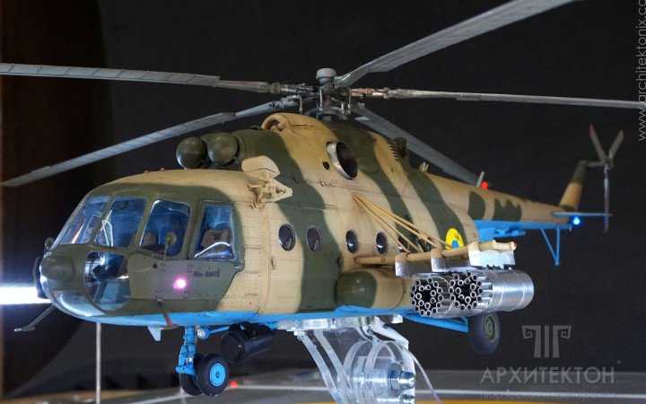 quality model making of aircrafts: helicopters, jets, missiles