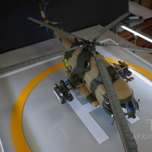 3D printing model of helicopter Mi-8 MT