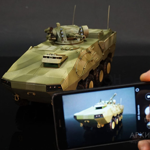 1:30 scale Exhibition model of BTR-60