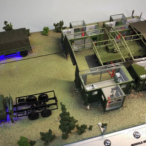 Trade show model of PC-LBT-02 Mobile Field Unit model