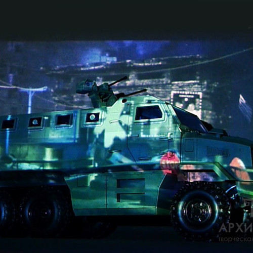 Interactive model of KrAZ Fiona, with augmented reality system
