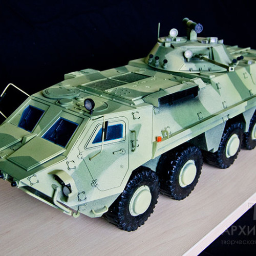 scale models of BTR-4