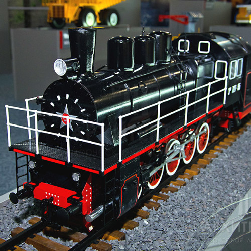 Масштабна модель паровоза для музею, 3Д друк