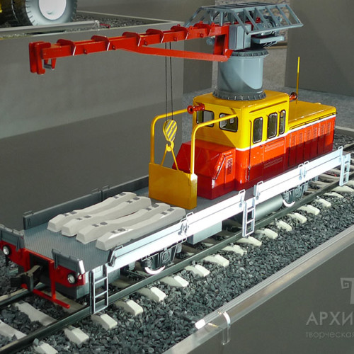 Custom made DGKU railcar model